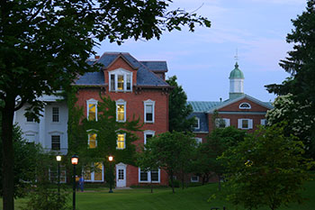 A building at dawn. Links to Gifts That Protect Your Assets