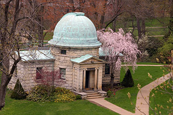 An observatory. Links to Gifts of Real Estate